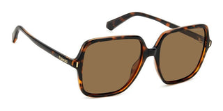 Polaroid PLD 6219/S women Havana Oversize Sunglasses