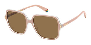 Polaroid Pld 6219/s Women Pink Oversize Sunglasses