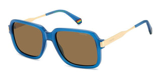 Polaroid PLD 6220/S/X men Blue Oversize Sunglasses