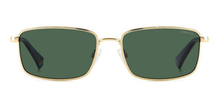 Polaroid PLD 6227/S/X unisex Gold Rectangle Sunglasses