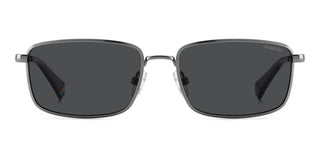 Polaroid PLD 6227/S/X unisex Ruthenium Rectangle Sunglasses