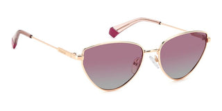 Polaroid Pld 6234/s/x Women Gold Cat Eye Sunglasses