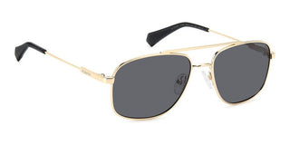 Polaroid Pld 6235/s/x Men Gold Rectangle Sunglasses