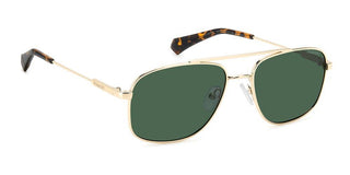 Polaroid Pld 6235/s/x Men Gold Rectangle Sunglasses