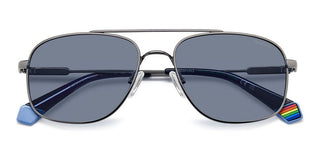 Polaroid Pld 6235/s/x Men Grey Rectangle Sunglasses