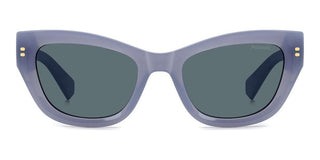 Polaroid Pld 6237/s/x Women Blue Cat Eye Sunglasses