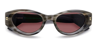 Polaroid PLD 6243/S/X women Havana Cat Eye Sunglasses