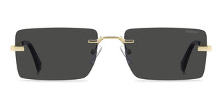 Polaroid Pld 6245/s Men Gold Rectangle Sunglasses
