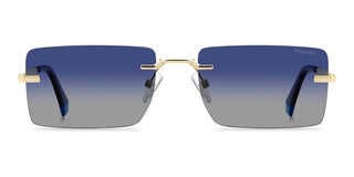 Polaroid Pld 6245/s Men Gold Rectangle Sunglasses