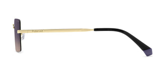 Polaroid Pld 6245/s Men Gold Rectangle Sunglasses