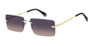 Polaroid Pld 6245/s Men Gold Rectangle Sunglasses