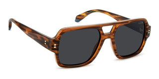 Polaroid Pld 6250/s/x Men Havana Pilot Sunglasses