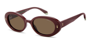 Polaroid Pld 6253/s/x Women Red Oval Sunglasses