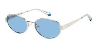 Polaroid Pld 6254/s/x Women Silver Oval Sunglasses