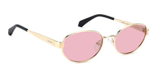 Polaroid Pld 6254/s/x Women Rose Gold Oval Sunglasses