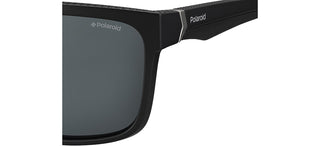 Polaroid PLD 7014/S men Black Geometric Sunglasses