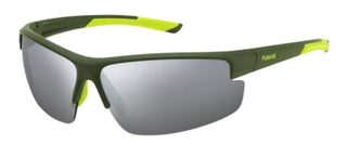 Polaroid PLD 7027/S men Green Rectangle Sunglasses