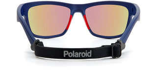 Polaroid PLD 7031/S men Blue Geometric Sunglasses