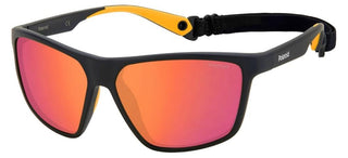 Polaroid PLD 7040/S men Black Geometric Sunglasses