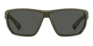 Polaroid PLD 7057/S men Green Sports Sunglasses
