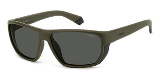 Polaroid PLD 7057/S men Green Sports Sunglasses