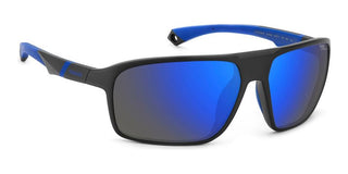 Polaroid Pld 7058/s Men Black Rectangle Sunglasses