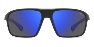 Polaroid Pld 7058/s Men Black Rectangle Sunglasses