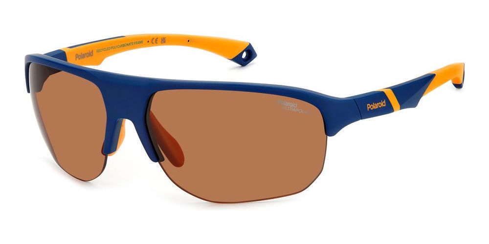 polaroid sonnenbrille herren sport Polaroid PLD 7059/S Herrenbrillen Blau Sport Sonnenbrillen – Otticanet
