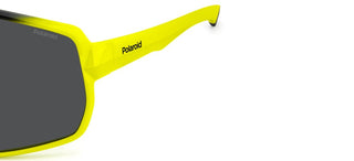 Polaroid Pld 7060/s Men Yellow Shield Sunglasses