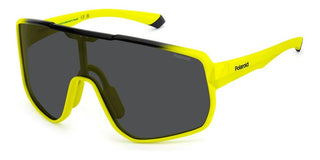 Polaroid Pld 7060/s Men Yellow Shield Sunglasses