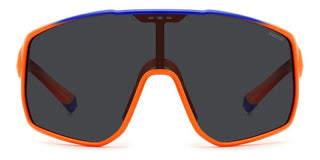 Polaroid Pld 7060/s Men Orange Shield Sunglasses
