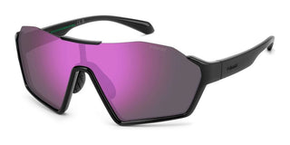 Polaroid Pld 7062/s Men Black Shield Sunglasses