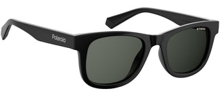 Polaroid PLD 8009/N/NEW children Black Squared Sunglasses