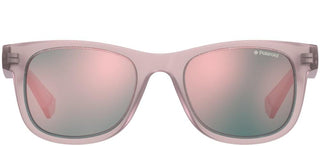 Polaroid PLD 8009/N/NEW children Pink Squared Sunglasses