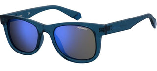 Polaroid PLD 8009/N/NEW children Blue Squared Sunglasses