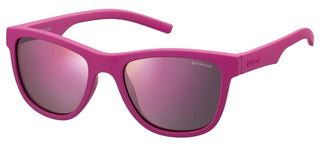 Polaroid PLD 8018/S KIDS children Pink Squared Sunglasses