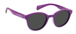 Polaroid PLD 8040/S KIDS children Violet Round Sunglasses