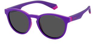 Polaroid PLD 8048/S JUNIOR unisex Violet Round Sunglasses