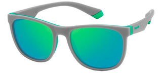 Polaroid PLD 8049/S JUNIOR unisex Grey Squared Sunglasses