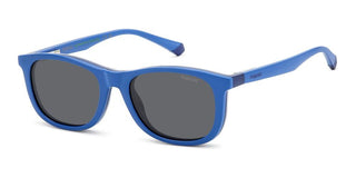 Polaroid PLD 8054/CS unisex Blue Rectangle Sunglasses