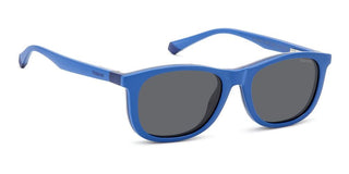 Polaroid PLD 8054/CS unisex Blue Rectangle Sunglasses