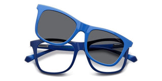 Polaroid PLD 8055/CS unisex Blue Rectangle Sunglasses