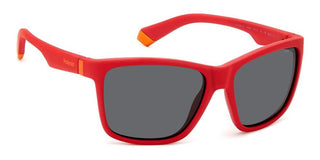 Polaroid PLD 8057/S JUNIOR children Red Geometric Sunglasses