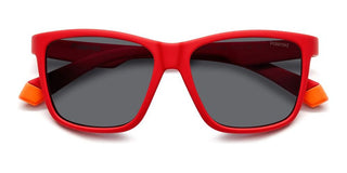 Polaroid PLD 8057/S JUNIOR children Red Geometric Sunglasses