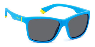Polaroid PLD 8057/S JUNIOR children Blue Geometric Sunglasses