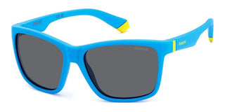Polaroid PLD 8057/S JUNIOR children Blue Geometric Sunglasses