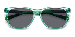 Polaroid Pld 8058/s Children Green Squared Sunglasses
