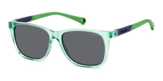 Polaroid PLD 8058/S children Green Squared Sunglasses