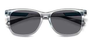 Polaroid Pld 8058/s Children Transparent Squared Sunglasses