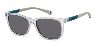 Polaroid PLD 8058/S children Transparent Squared Sunglasses